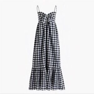 J.Crew Gingham Beach Dress Size Small